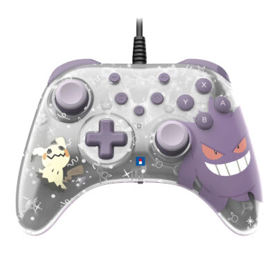 בקר חוטי HoriPad ל-Nintendo Switch 2 בעיצוב Gengar ו-Mimikyu