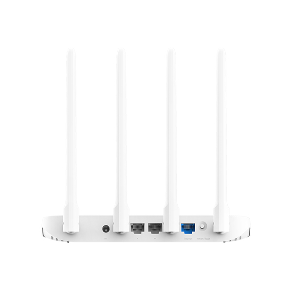 חיבורי WAN ו-LAN בנתב Xiaomi Mi Router 4A EU