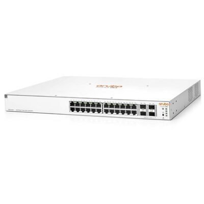 SWITCH 24-PORT IOn 1930 24G 4SFP+ PoE+ 370W Aruba