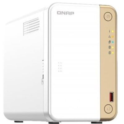 QNAP NAS TS-262-4G 2BAY/Intel Celeron N4505 2-core 2.9GHz/4GB RAM