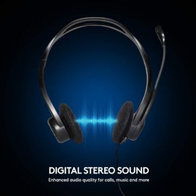 אוזניות ומיקרופון Logitech 960 USB HEADSET