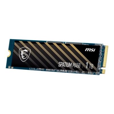 MSI SSD 1TB SPATIUM M450 PCIe 4.0 NVMe M.2 2280 5Y