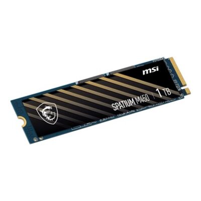 MSI SSD 1TB SPATIUM M450 PCIe 4.0 NVMe M.2 2280 5Y