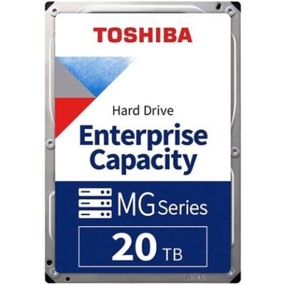 TOSHIBA MG Enterprise 20TB 3.5" HDD/5Y/(512MB-7200RPM)