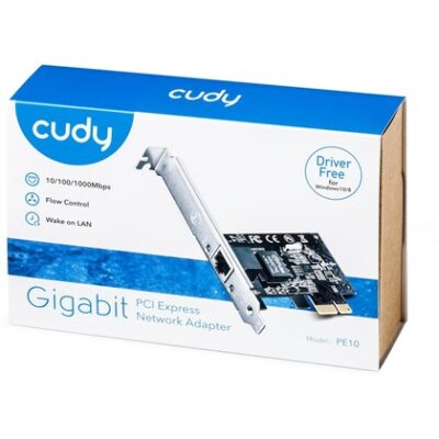 CUDY Gigabit PCI Express PE10 10/100/1000Mbps