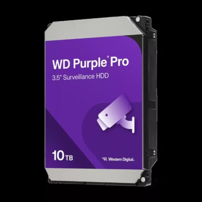 דיסק קשיח פנימי לנייח WD 10TB Purple 7200rpm 272MB 3.5 SATA III