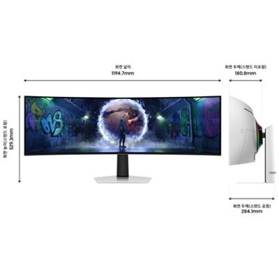 SAMSUNG 49" ODYSSEY G9 G93SD OLED DQHD 240Hz