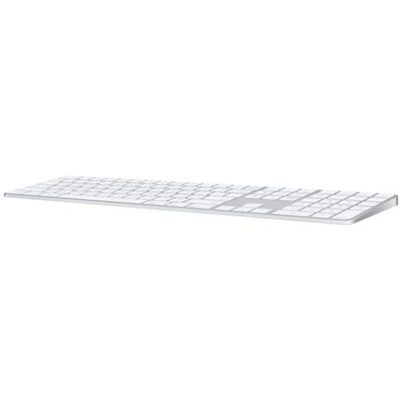 Apple Magic Keyboard with Touch ID and Numeric Keypad Hebrew - White