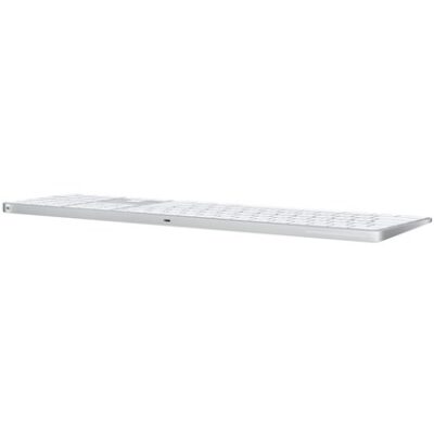 Apple Magic Keyboard with Touch ID and Numeric Keypad Hebrew - White