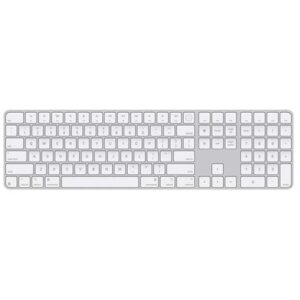 Apple Magic Keyboard with Touch ID and Numeric Keypad Hebrew - White