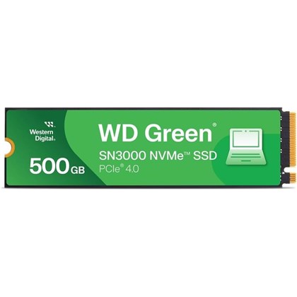 WD SSD 500GB M.2 PCIe 4.0x4 2280 SN3000 GREEN