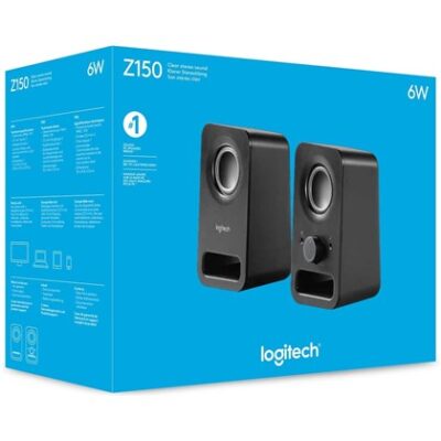 Logitech Stereo Speakers midnight black Z150