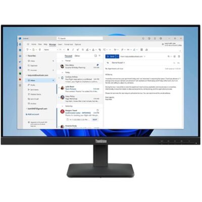 Lenovo 24" S24-4E IPS 100 Htz HDMI VGA