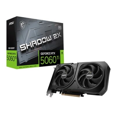 MSI GeForce RTX 5060 Ti 8G SHADOW 2X OC PLUS