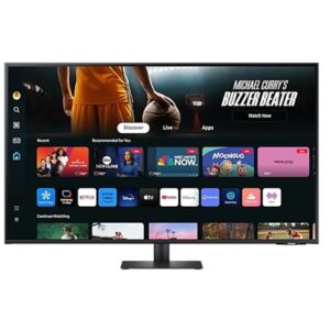 SAMSUNG 43" WHITE/4K/SMART/S43DM702UM/TYPE C+HDMI/Speakers