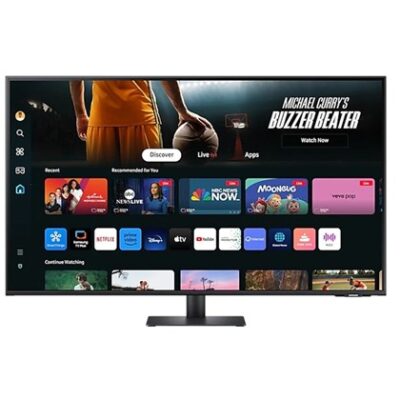 SAMSUNG 43" WHITE/4K/SMART/S43DM702UM/TYPE C+HDMI/Speakers
