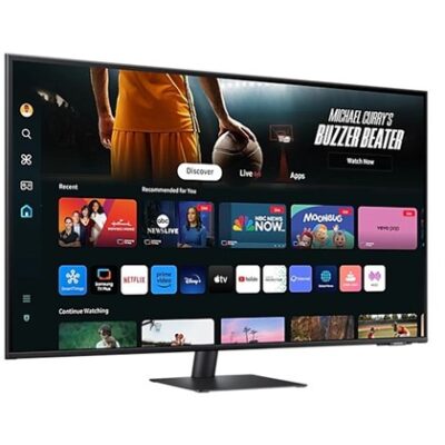 SAMSUNG 43" WHITE/4K/SMART/S43DM702UM/TYPE C+HDMI/Speakers