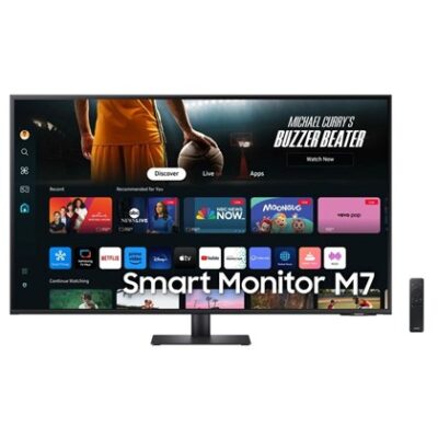 SAMSUNG 43" WHITE/4K/SMART/S43DM702UM/TYPE C+HDMI/Speakers