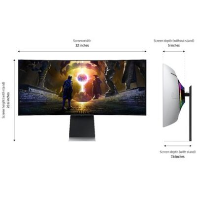 SAMSUNG 34" SMART OLED Odyssey G8 S34DG852SM 175Hz/0.03ms