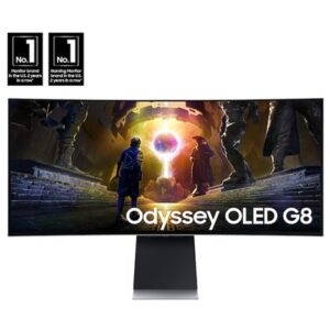 SAMSUNG 34" SMART OLED Odyssey G8 S34DG852SM 175Hz/0.03ms