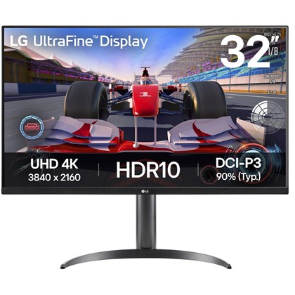 LG 32" 4K UHD HDR Monitor with Adjustable Stand and Speakers
