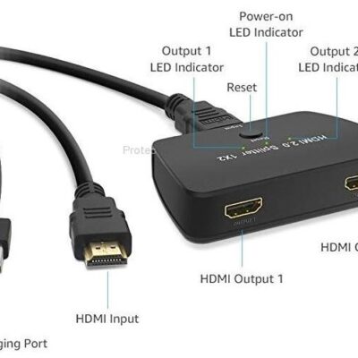 SPLITTER HDMI 4K 1 X INPUT & 2 X OUTPUT Protec