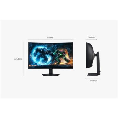 SAMSUNG 37" Odyssey G7 4K 165Hz/VA/UHD Gaming Monitor