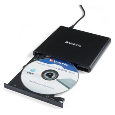 VERBATIM External Slimline CD/DVD Writer