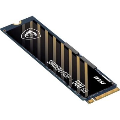 MSI SSD 500GB SPATIUM M450 PCIe 4.0 NVMe M.2 2280 5Y