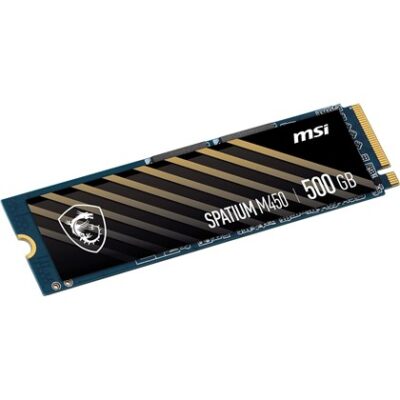 MSI SSD 500GB SPATIUM M450 PCIe 4.0 NVMe M.2 2280 5Y