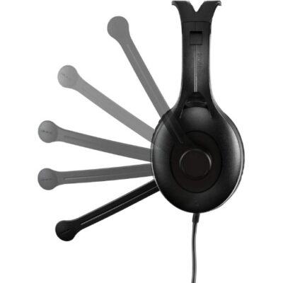 אוזניות BLACK  EDIFIER K800 WITH MICROPHONE USB