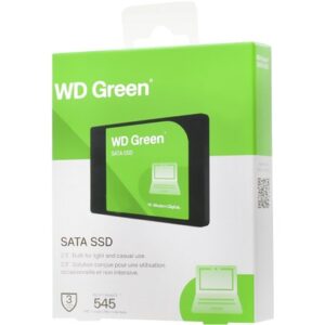 WD Green 2.5"/7 mm cased SSD 500GB WDS500G5G0A