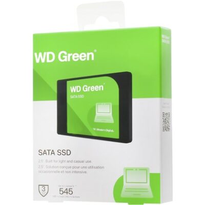 WD Green 2.5"/7 mm cased SSD 500GB WDS500G5G0A