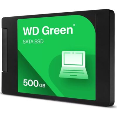 WD Green 2.5"/7 mm cased SSD 500GB WDS500G5G0A