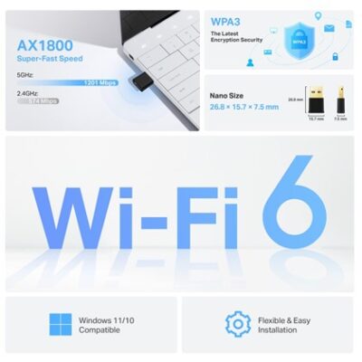 WIRELESS USB Archer TX20U Nano AX1800 TP-LINK
