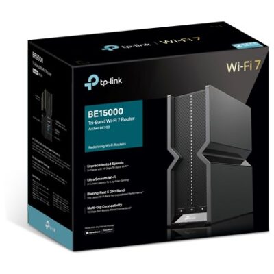 BE15000 Tri-Band Wi-Fi 7 Router