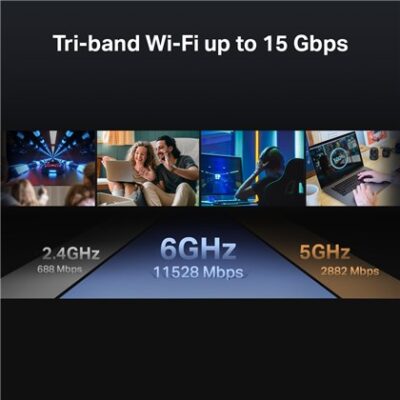 BE15000 Tri-Band Wi-Fi 7 Router