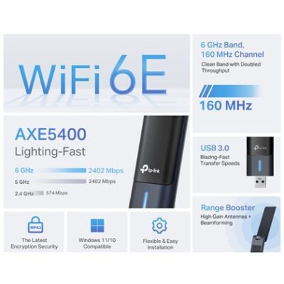 WIRELESS AXE5400 WiFi 6E Archer TXE70UH USB TP-LINK