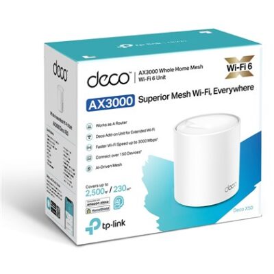 ACCESS POINT DECO X50 AX3000 MESH 1 PACK TP-LINK