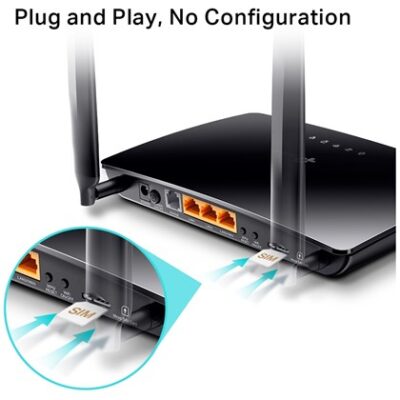 ROUTER TL-MR6500v N300 4G LTE + Telephony 300Mbps TP-LINK