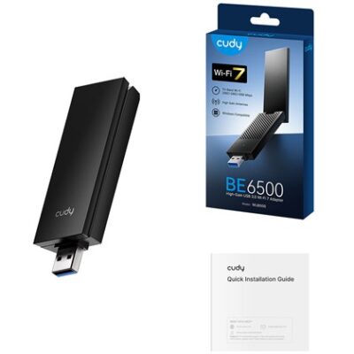 WIRELESS BE6500 Tri-Band Wi-Fi7 USB 3.0 Adapter CUDY