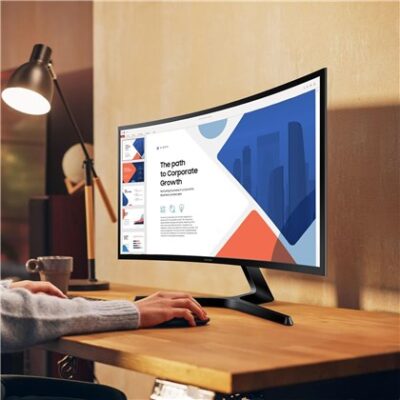 SAMSUNG 24" Essential S3 FHD Curved Gaming 100Hz/D-Sub/HDMI