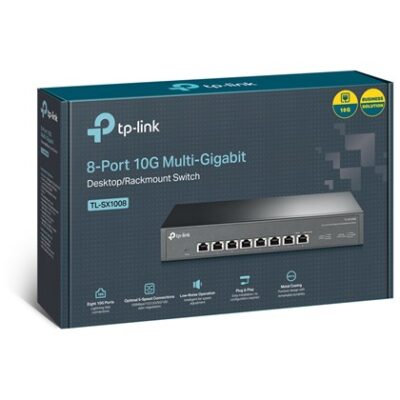 SWITCH 8-PORT 10G V1 TP-LINK