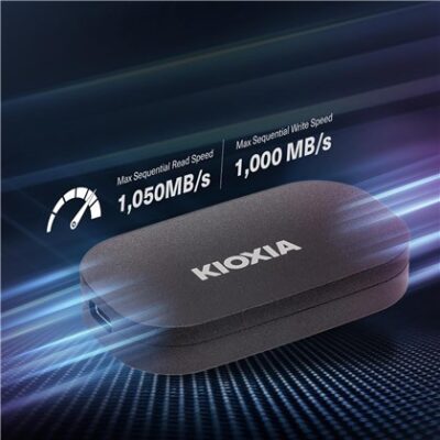 EXTERNAL SSD 1TB PORTABLE USB3.2 Gen2 TYPE-C EXCERIA PLUS KIOXIA