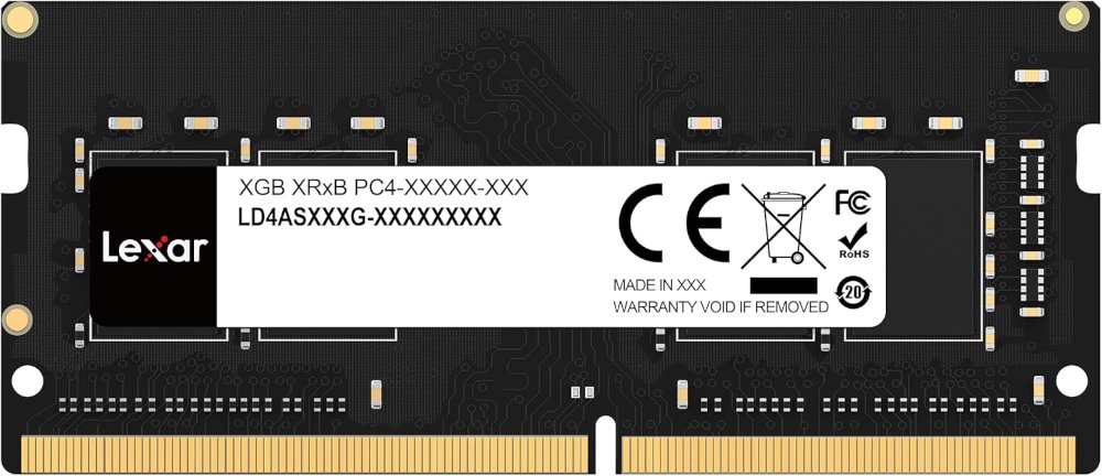 זכרון לנייד LEXAR DDR4 16GB 3200Mhz CL22 SODIM