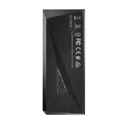 מארז חיצוני לדיסק A-DATA EC700G M.2/NVME USB-C ENCLOSURE RGB – תמונת מוצר 3