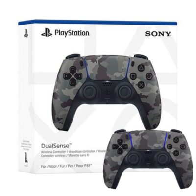בקר אלחוטי DualSense ל-PlayStation 5 בצבע Gray Camouflage