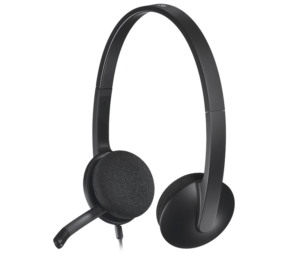אוזניות Logitech USB Headset H340 With Microphone