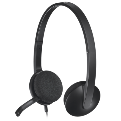 אוזניות Logitech USB Headset H340 With Microphone