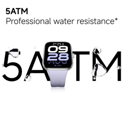שעון ספורט חכם שיאומי דגם Redmi Watch 5 בצבע כסף